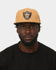 New Era Las Vegas Raiders 'Wheat/Brown/Gold' Suede 59FIFTY Fitted Wheat