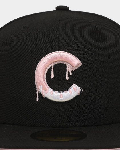 New Era Chicago Cubs 'Pink Drip' 59FIFTY Fitted Black