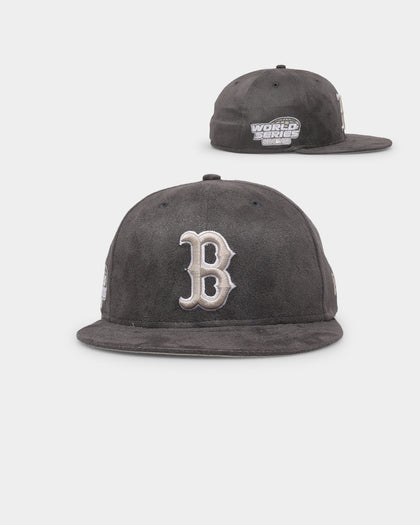 New Era Boston Red Sox 'Suedes Of Grey' 59FIFTY Fitted Grey