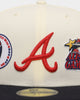 New Era Atlanta Braves 'Chrome All Star' 59FIFTY Fitted Chrome White