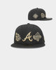 New Era Atlanta Braves 'Black Gold Multi Prolight' 59FIFTY Fitted Black/Gold