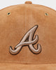 New Era Atlanta Braves 'Wheat/Brown/Gold' Suede 59FIFTY Fitted Wheat