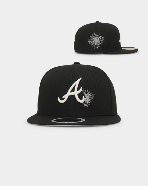 New Era Atlanta Braves 'Web Glow' 59FIFTY Fitted Black