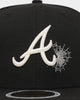 New Era Atlanta Braves 'Web Glow' 59FIFTY Fitted Black