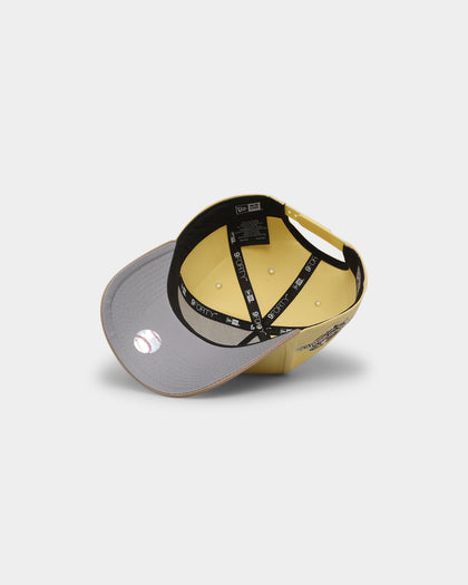 New Era Los Angeles Angels 'Butter Popcorn' 9FORTY A-Frame Snapback Yellow