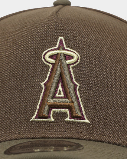 New Era Los Angeles Angels 'Mixed Olives' World Series 9FORTY A-Frame Snapback Mixed Olives
