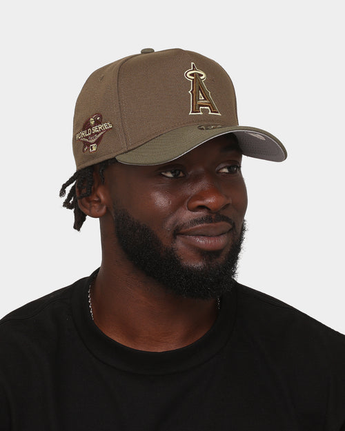 New Era Los Angeles Angels 'Mixed Olives' World Series 9FORTY A-Frame Snapback Mixed Olives