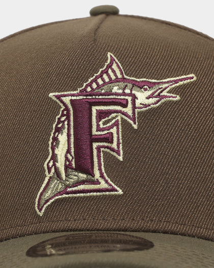 New Era Florida Marlins 'Mixed Olives' World Series 9FORTY A-Frame Snapback Mixed Olives