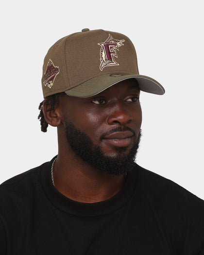 New Era Florida Marlins 'Mixed Olives' World Series 9FORTY A-Frame Snapback Mixed Olives