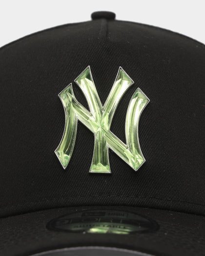 New Era New York Yankees 'Crystal Badge' 9FORTY A-Frame Snapback Black/Green