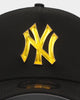 New Era New York Yankees 'Crystal Badge' 9FORTY A-Frame Snapback Black/Gold