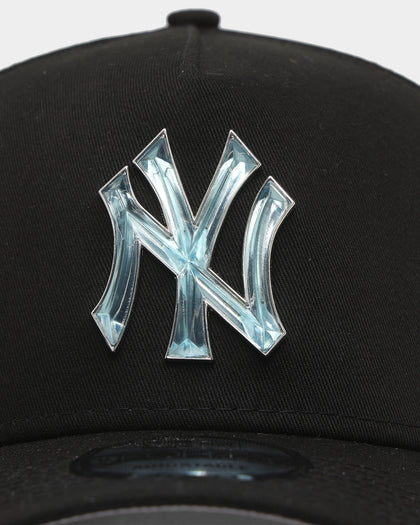 New Era New York Yankees 'Crystal Badge' 9FORTY A-Frame Snapback Black/Blue