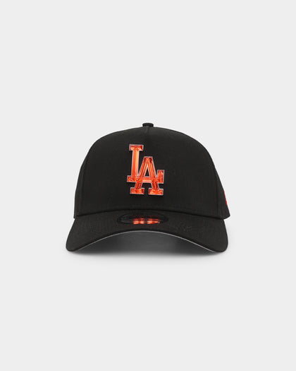 New Era Los Angeles Dodgers 'Crystal Badge' 9FORTY A-Frame Snapback Black/Red