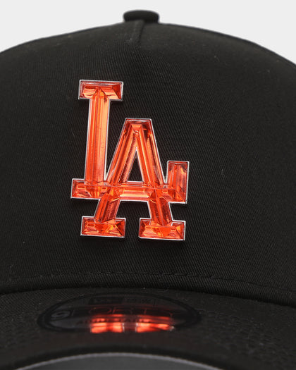New Era Los Angeles Dodgers 'Crystal Badge' 9FORTY A-Frame Snapback Black/Red