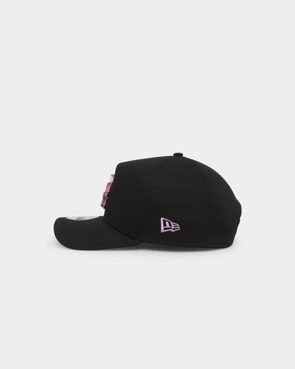 New Era Los Angeles Dodgers 'Crystal Badge' 9FORTY A-Frame Snapback Black/Purple