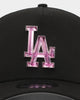 New Era Los Angeles Dodgers 'Crystal Badge' 9FORTY A-Frame Snapback Black/Purple