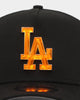 New Era Los Angeles Dodgers 'Crystal Badge' 9FORTY A-Frame Snapback Black/Orange