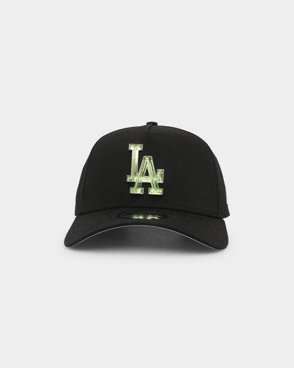 New Era Los Angeles Dodgers 'Crystal Badge' 9FORTY A-Frame Snapback Black/Green