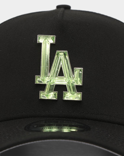 New Era Los Angeles Dodgers 'Crystal Badge' 9FORTY A-Frame Snapback Black/Green