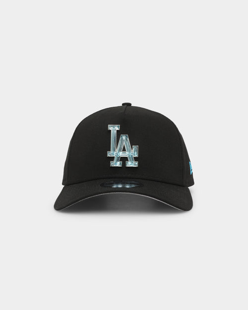 New Era Los Angeles Dodgers 'Crystal Badge' 9FORTY A-Frame Snapback Black/Blue