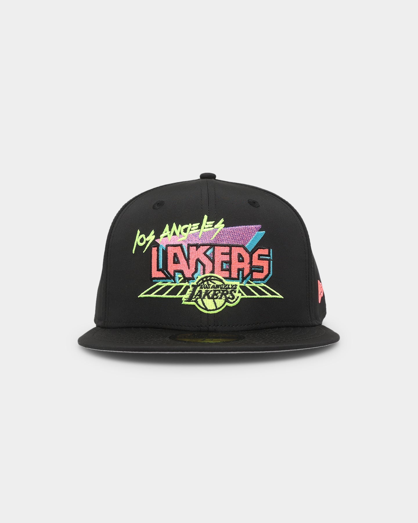 Los Angeles Lakers NEWERAキャップ New Era Los Angeles Lakers 'Arcade' 59FIFTY Fitted Black | Culture