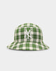 New Era New York Yankees 'Plaid' Bucket Hat Green