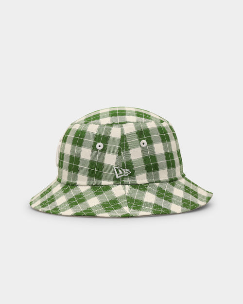 New Era New York Yankees 'Plaid' Bucket Hat Green