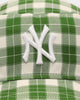 New Era New York Yankees 'Plaid' Bucket Hat Green
