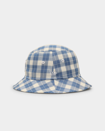 New Era New York Yankees 'Plaid' Bucket Hat Blue+