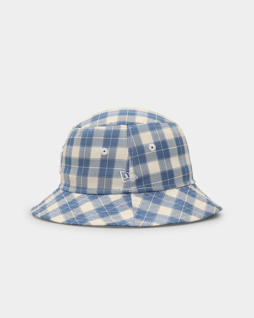 New Era New York Yankees 'Plaid' Bucket Hat Blue+