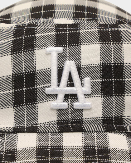 New Era Los Angeles Dodgers 'Plaid' Bucket Hat Black