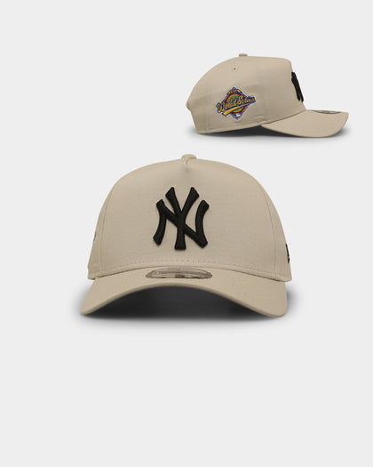 New Era New York Yankees 'World Series' 9FORTY A-Frame Snapback Light Beige