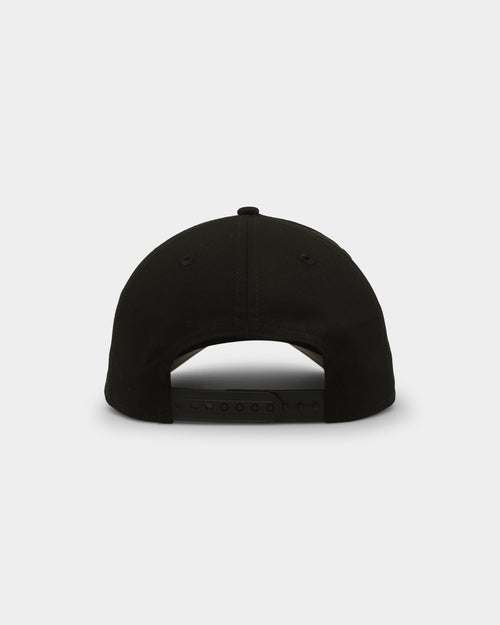 New Era New York Yankees 'Team Script' 9FORTY A-Frame Snapback Black