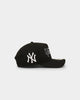 New Era New York Yankees 'Team Script' 9FORTY A-Frame Snapback Black