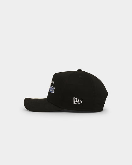 New Era Los Angeles Dodgers 'Team Script' 9FORTY A-Frame Snapback Black