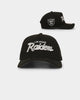 New Era Las Vegas Raiders 'Team Script' 9FORTY A-Frame Snapback Black
