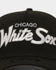 New Era Chicago White Sox 'Team Script' 9FORTY A-Frame Snapback Black