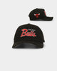 New Era Chicago Bulls 'Team Script' 9FORTY A-Frame Snapback Black