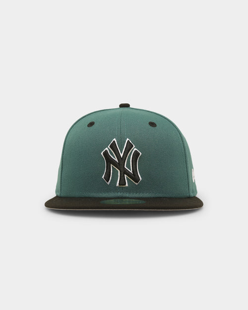 New Era New York Yankees 'Pine Black' 59FIFTY Fitted Dark Green