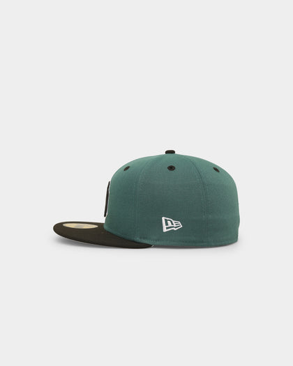 New Era New York Yankees 'Pine Black' 59FIFTY Fitted Dark Green