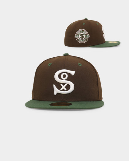 New Era Chicago White Sox 'Beef & Broccoli' 59FIFTY Fitted Dark Brown