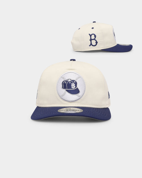 New Era Brooklyn Dodgers '1950s World Series Through The Decades' Golfer Snapback Chrome White
