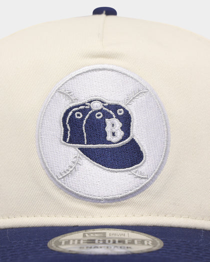 New Era Brooklyn Dodgers '1950s World Series Through The Decades' Golfer Snapback Chrome White