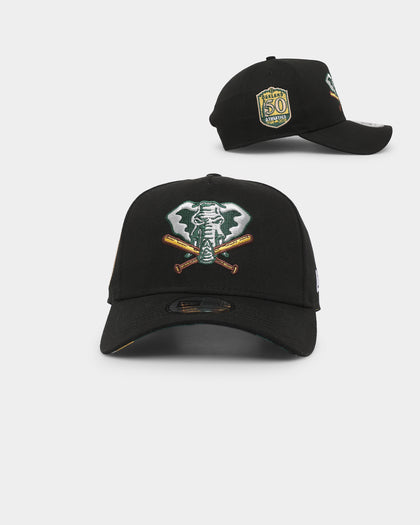 New Era Oakland Athletics 'Camo Underbrim' 9FORTY K-Frame Snapback Black