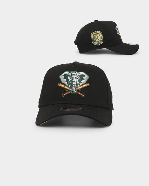 New Era Oakland Athletics 'Camo Underbrim' 9FORTY K-Frame Snapback Black