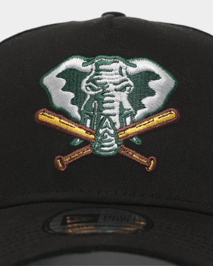 New Era Oakland Athletics 'Camo Underbrim' 9FORTY K-Frame Snapback Black