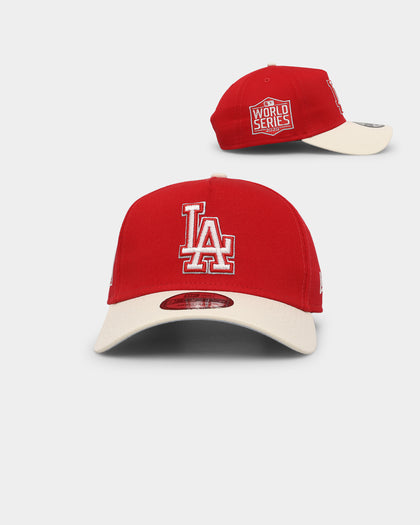 New Era Los Angeles Dodgers 'Cherry Chrome Ice' 9FORTY A-Frame Snapback Red/White/Blue