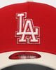 New Era Los Angeles Dodgers 'Cherry Chrome Ice' 9FORTY A-Frame Snapback Red/White/Blue