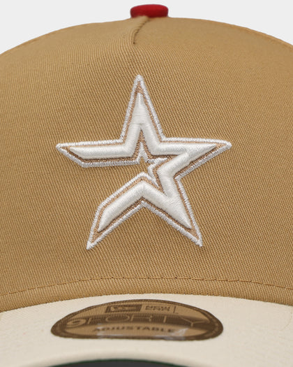 New Era Houston Astros 'Spices' 9FORTY A-Frame Snapback Ginger