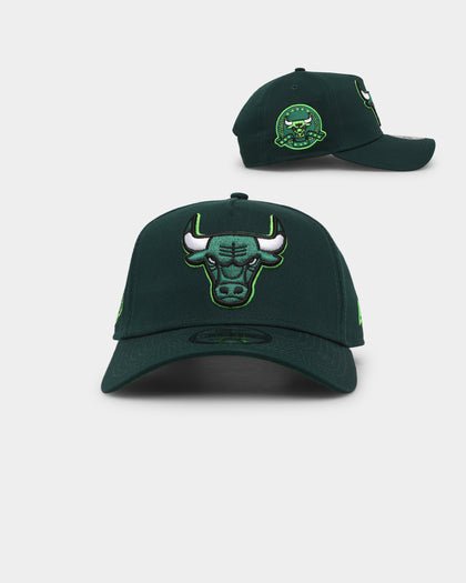 New Era Chicago Bulls 'Spring Green'  9FORTY A-Frame Snapback Green